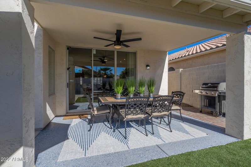 Covered Back Patio