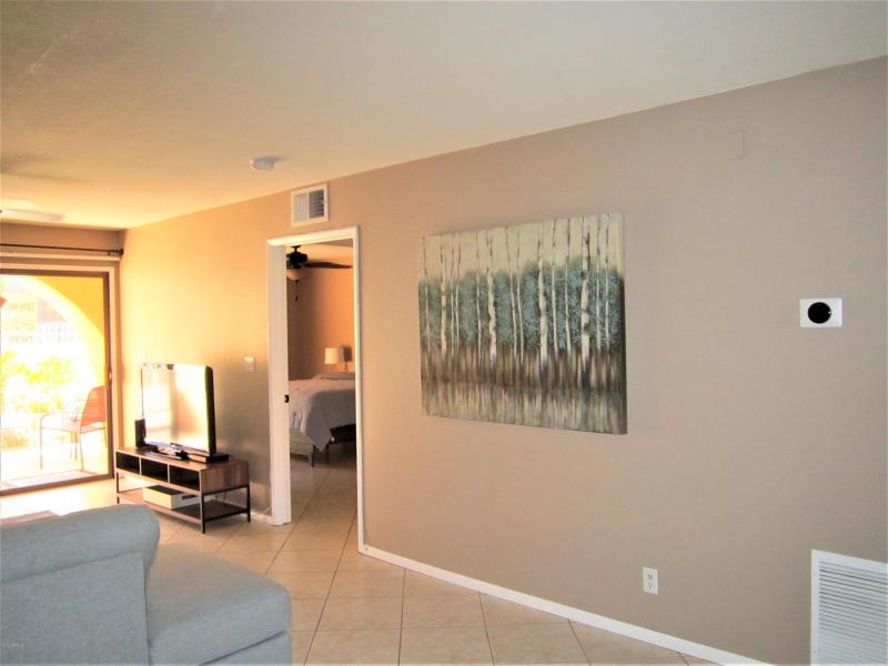 B11 U116 VIEW TO PATIO & BEDROOM