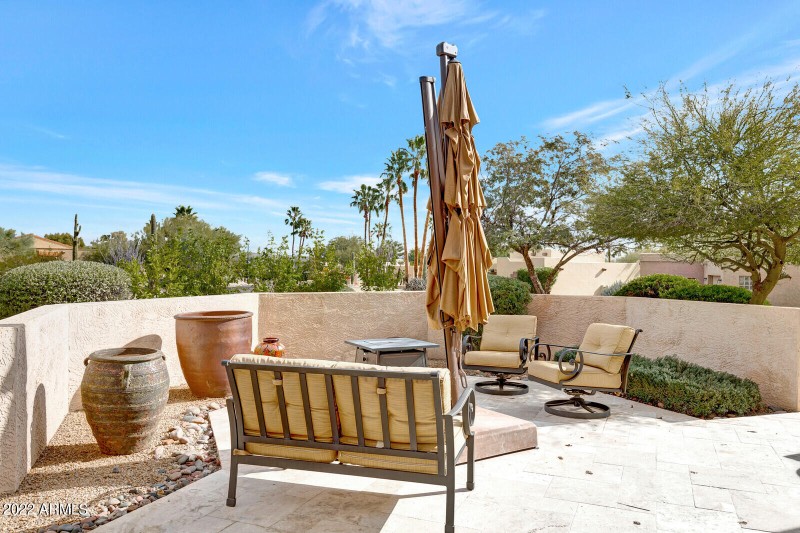 Wrap Around Patio with Firepit