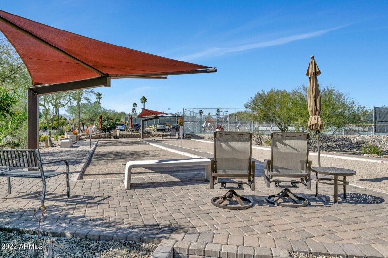 Community bocce courts