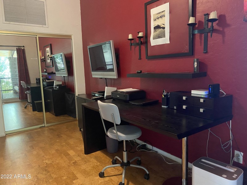 Loft with desk