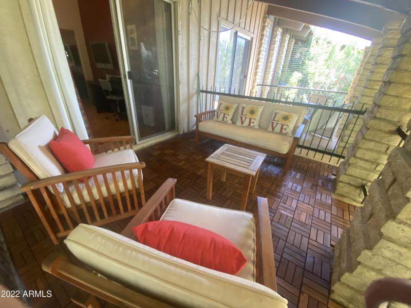 Upstairs Patio