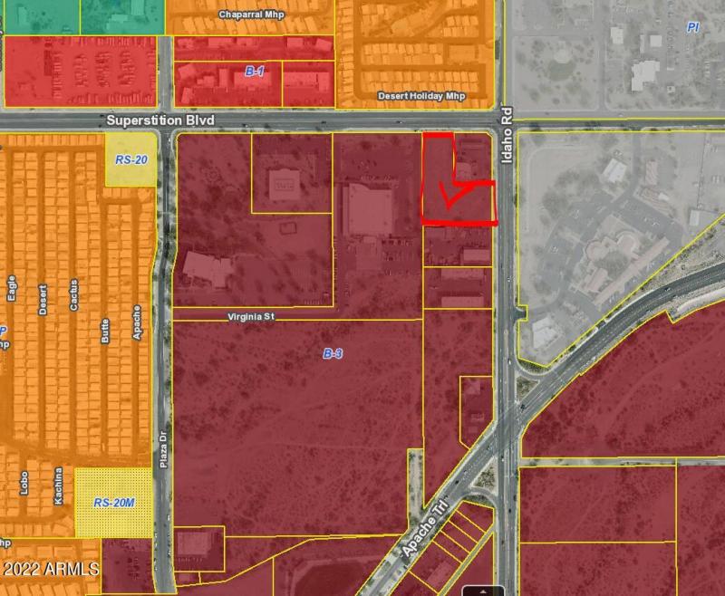 95 Superstition Blvd, AJ zoning map
