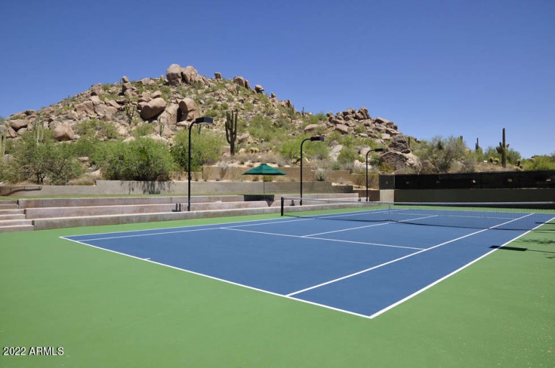 Championship Tennis Court