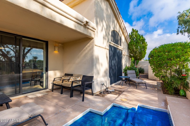 Spa and Patio