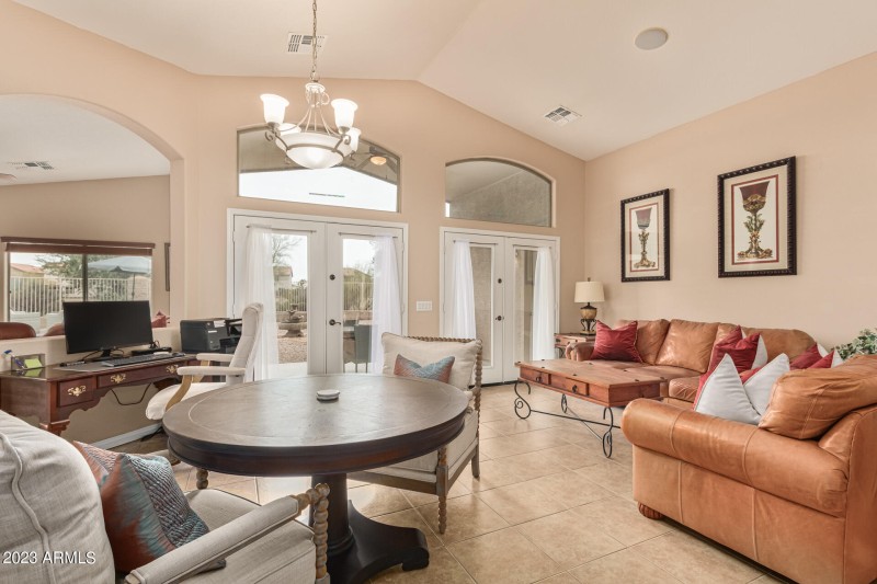 Very Open Formal Living Room & Dining Ro