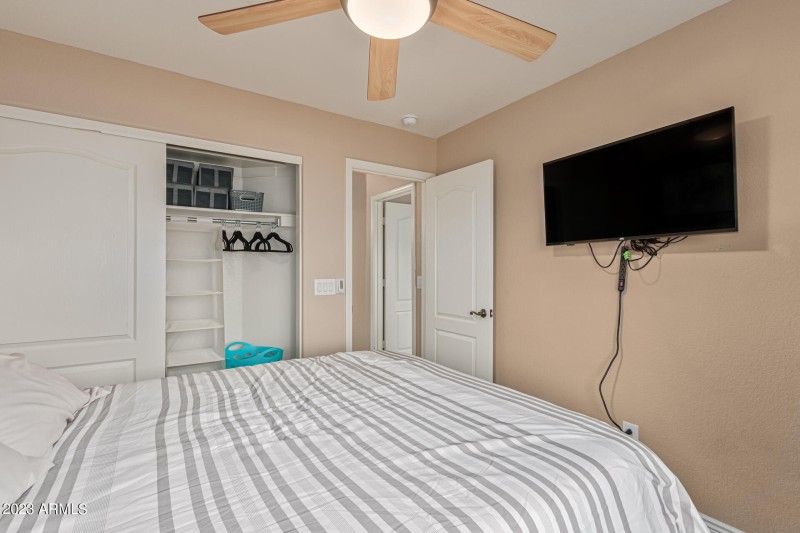 Bedroom 3 with TV
