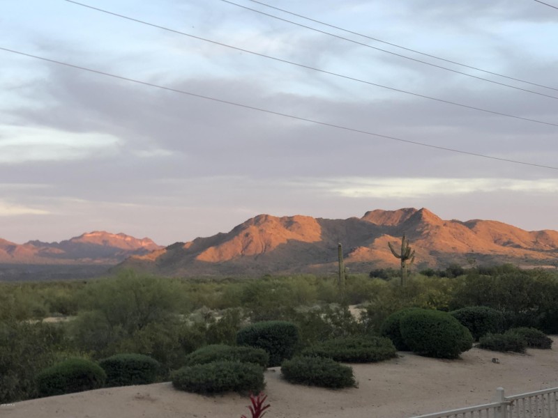 View from back patio