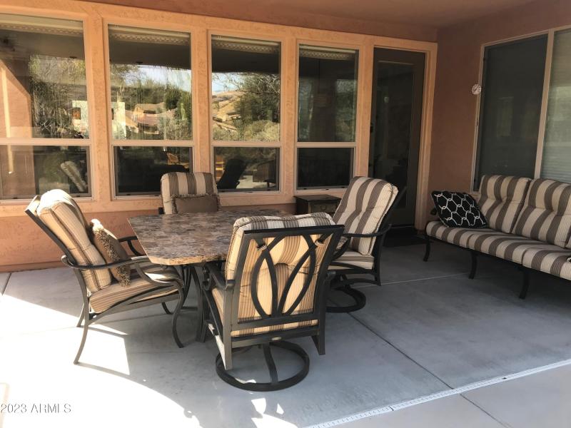 Plenty of Seating on the Patio