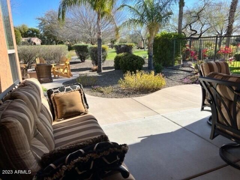 Views of the Park from Patio