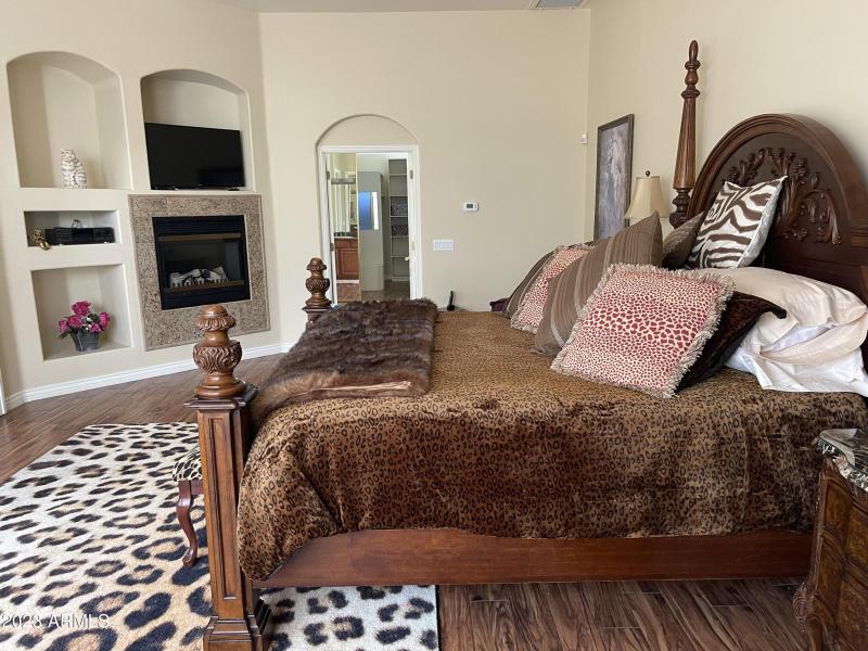 MASTER BR WITH FIREPLACE