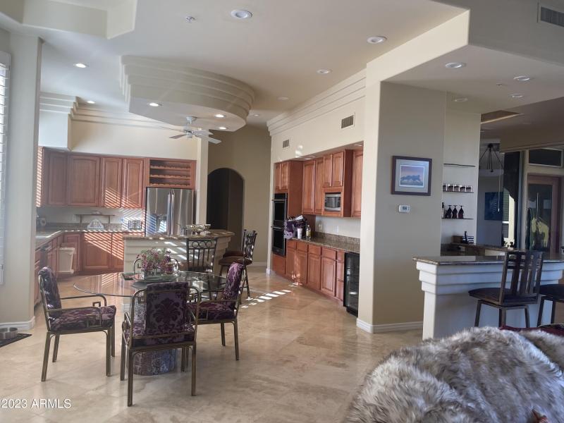 KITCHEN FROM GARAGE/FAMILY ROOM