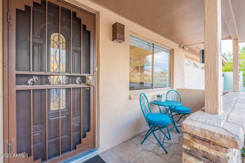 Covered Front Patio