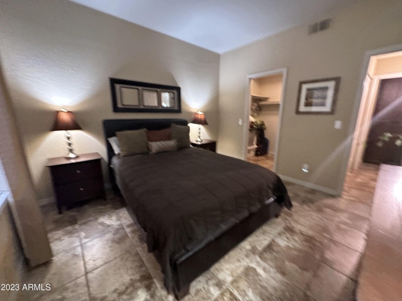 Bedroom II with walk in Closet