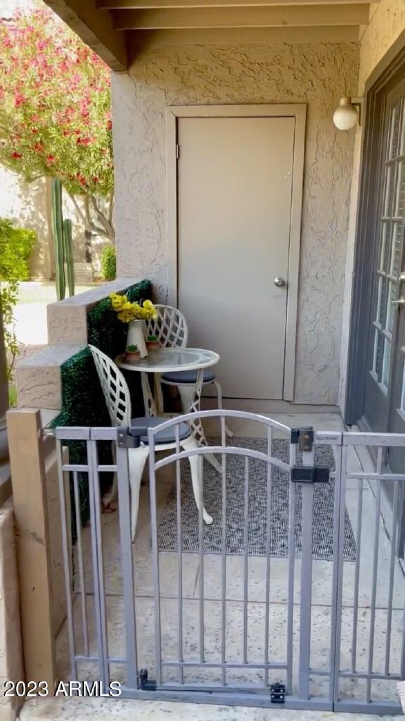 Patio space