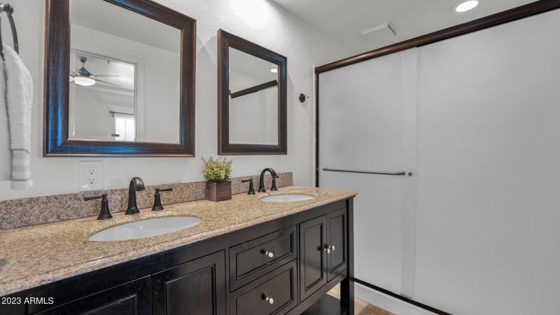 Walk in shower