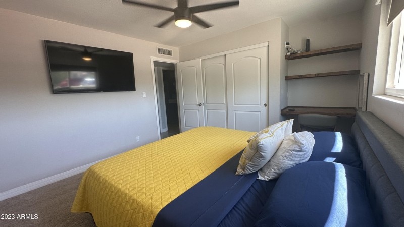 2nd Bedroom with TV