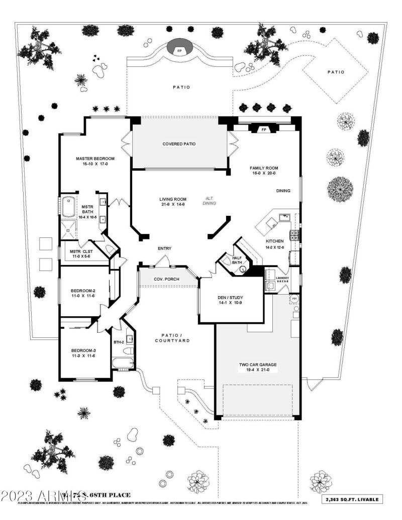 32472 North 68th Place - Floor Plan