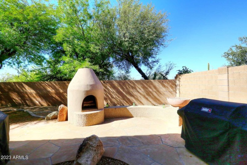 Covered Patio-View