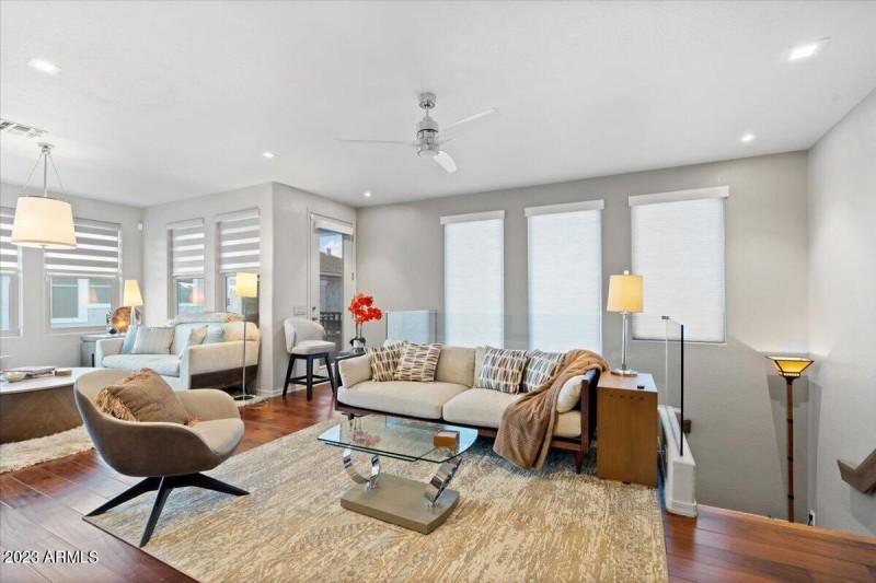 Living Area with Patio