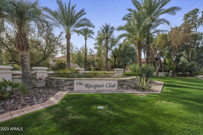 RACQUET CLUB ENTRANCE