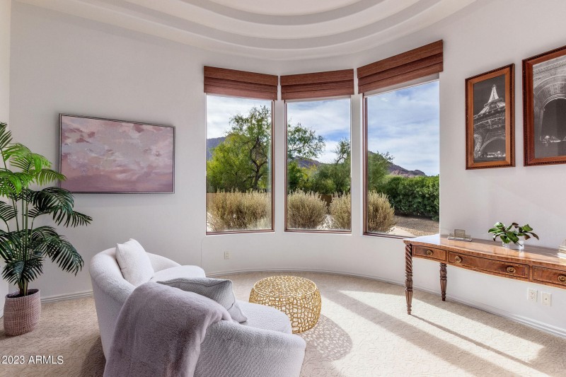 Master retreat sitting room