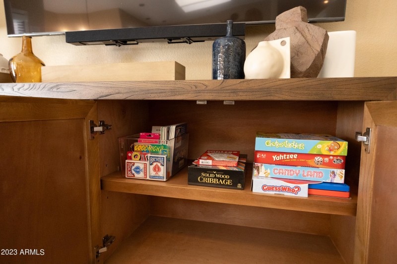 games in living room area