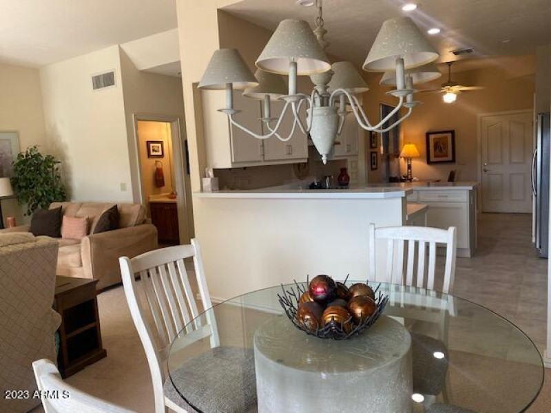 S.T. Dining Table looking to Kitchen