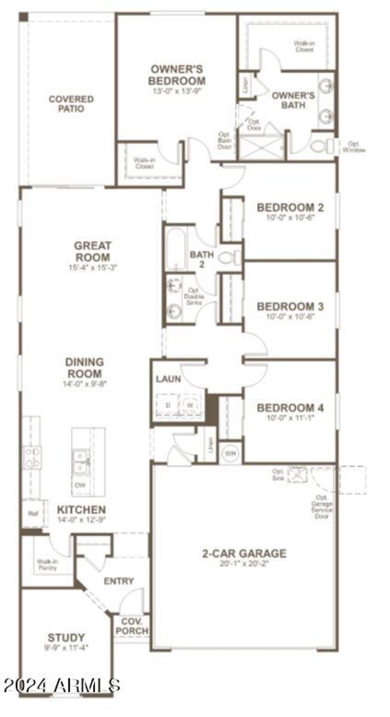 EDO I - lot 25 - Floor Plan Sunstone 4 b
