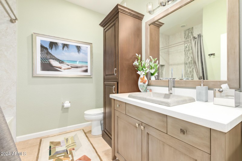 Recently Updated Guest Bathroom