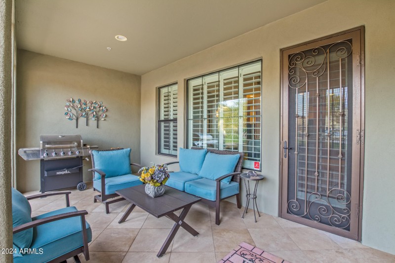 Private Covered Patio