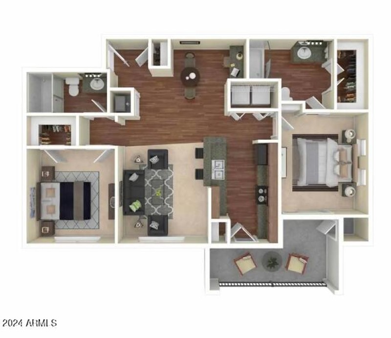 2br Floorplan