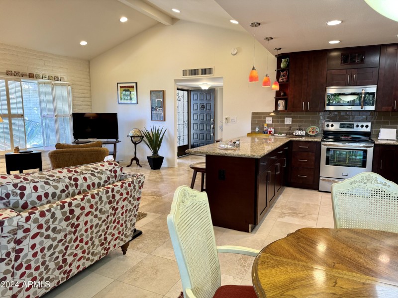 Open Living Room/Kitchen