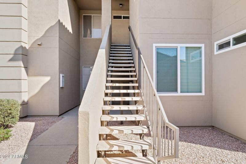 Stairs to unit