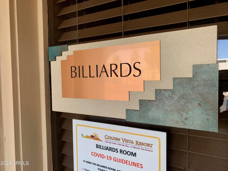 24 Golden Vista Billiards