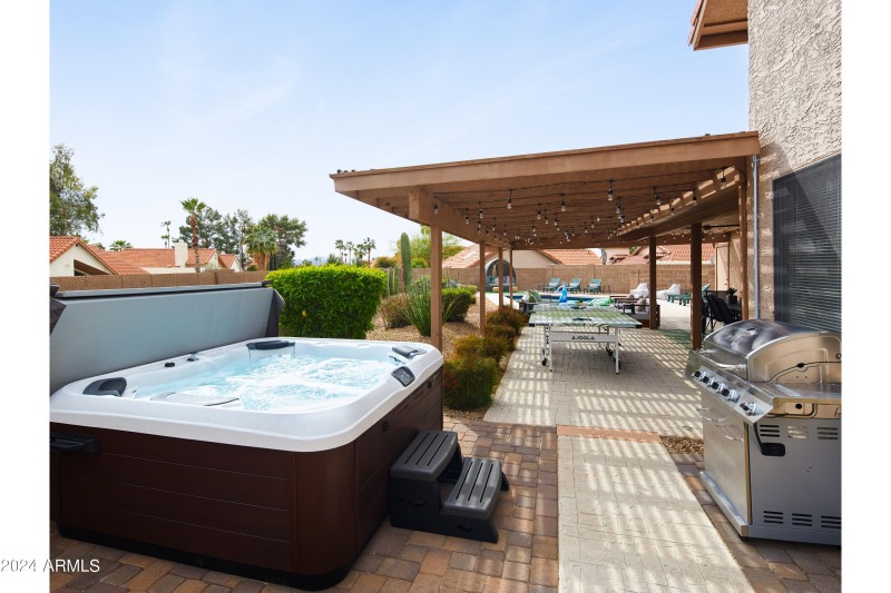 New 6-Person Hot Tub + New Gas Grill