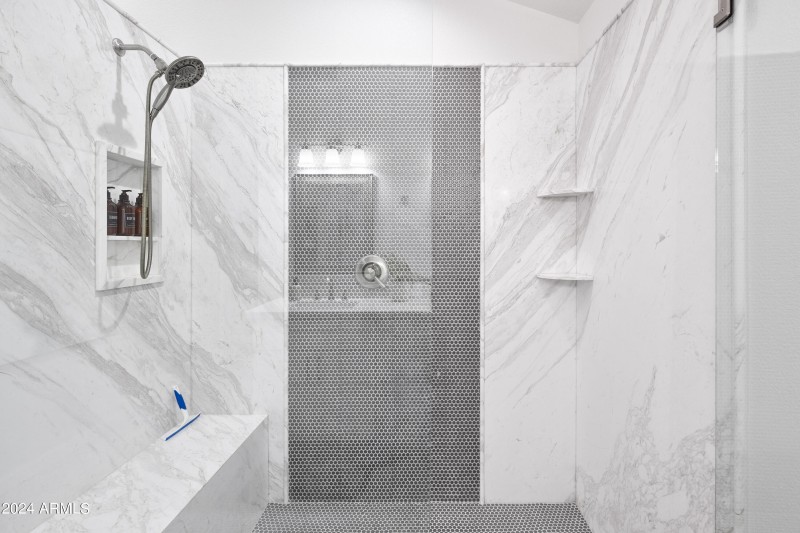 Wow! Huge Roll-In Shower