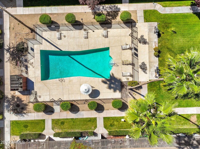 Aerial Community Pool