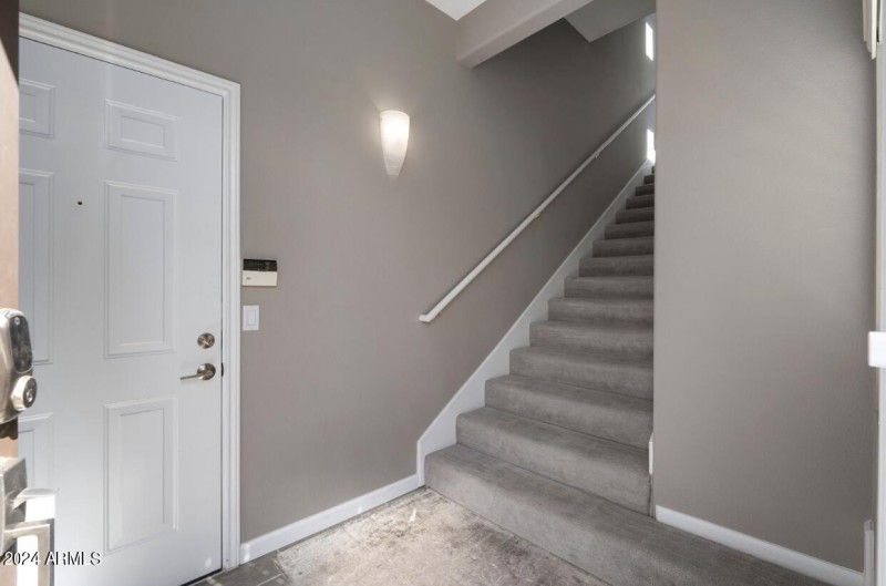 Stairs to Living Area