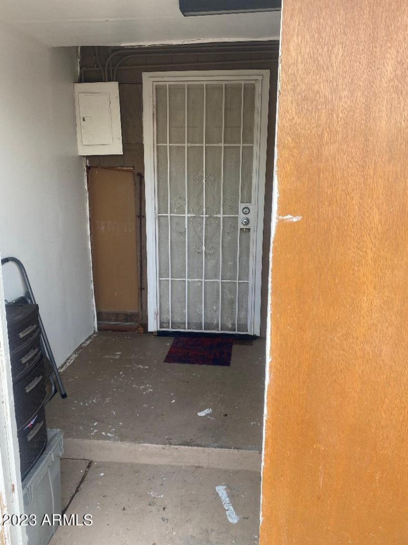 Outside Back Door to Laundry Clanton