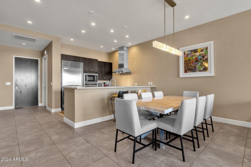 Kitchen and Dining Area