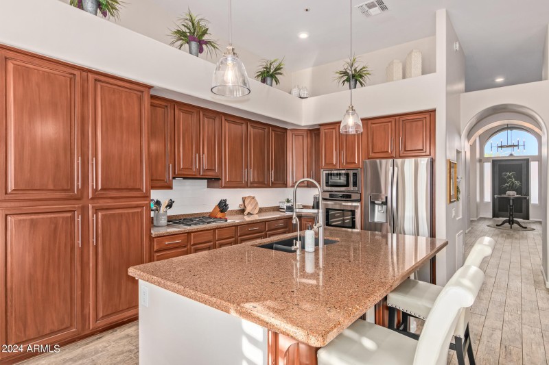 Kitchen with Stainless Steel Appliances