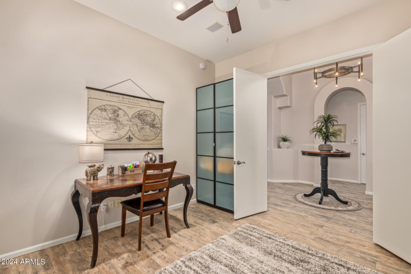 3rd Bedroom with Murphy Bed and Office