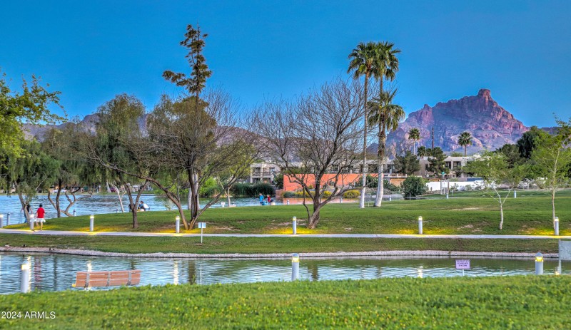 Just steps away from house