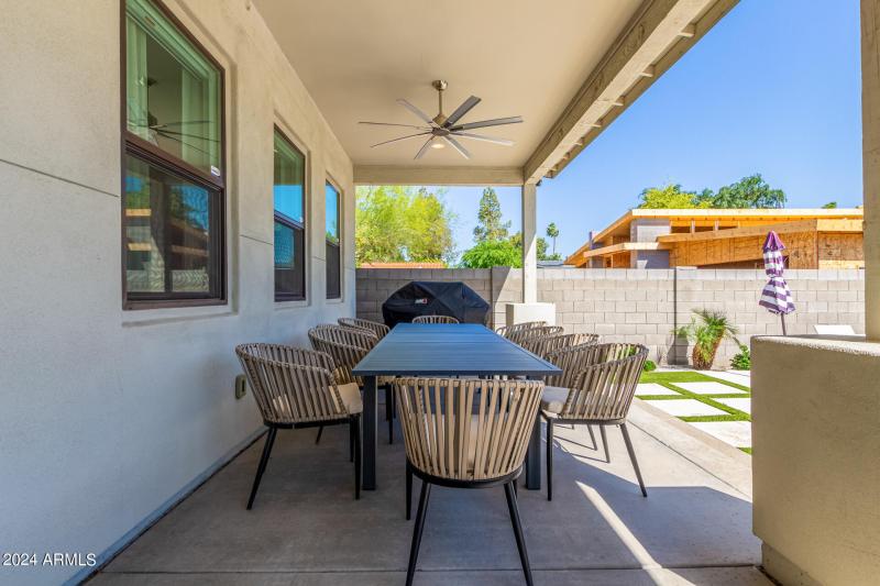 Backyard Dining Area
