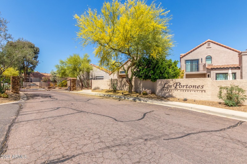 Los Portones Gated Entrance