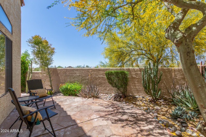 Private Backyard Patio