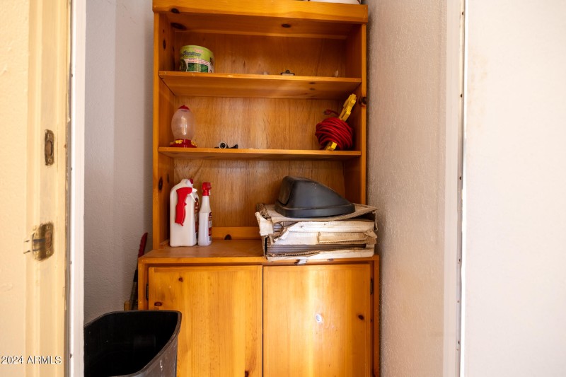 Storage Shed Interior
