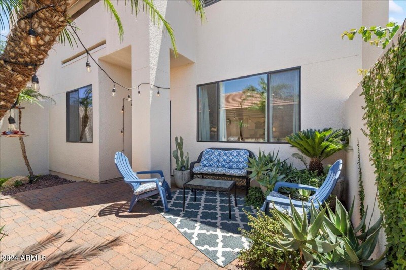 Patio Space Off The Living Room