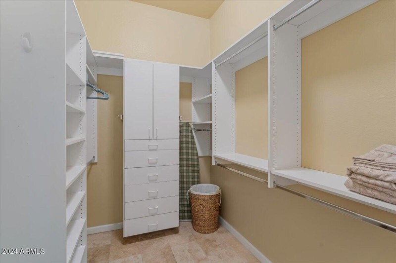 Custom Designed Walk-In Closet